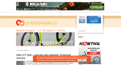 Desktop Screenshot of priblizovadla.cz